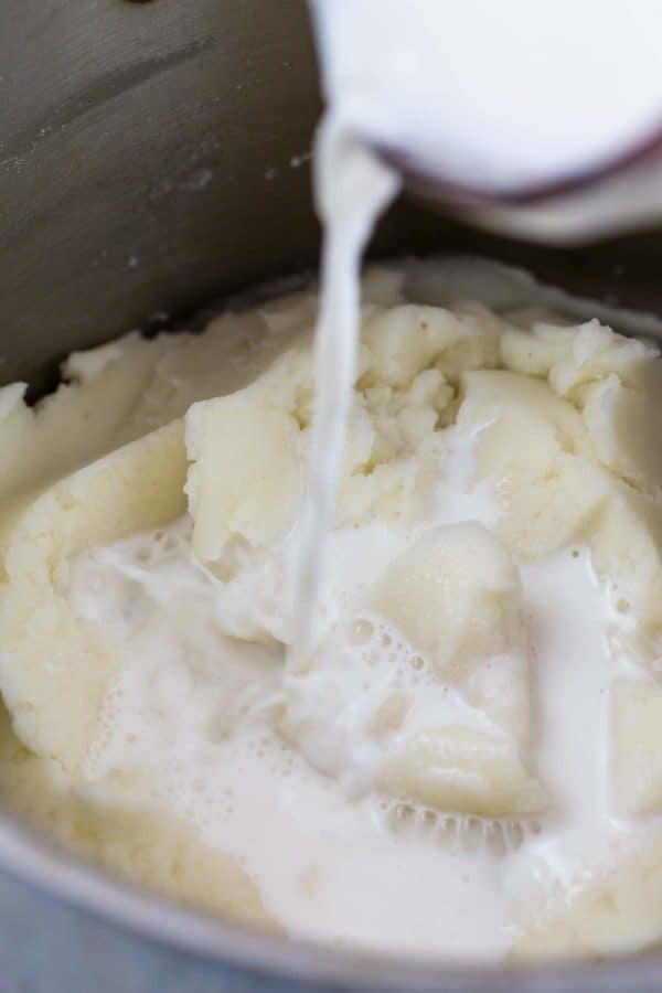 milk substitutes for mashed potatoes 