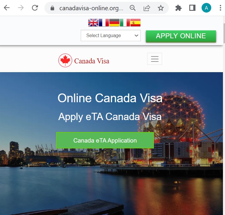 CANADA Official Government Immigration Visa Application Online Greece Citizens - Canada Visa Online Application - Official Visa