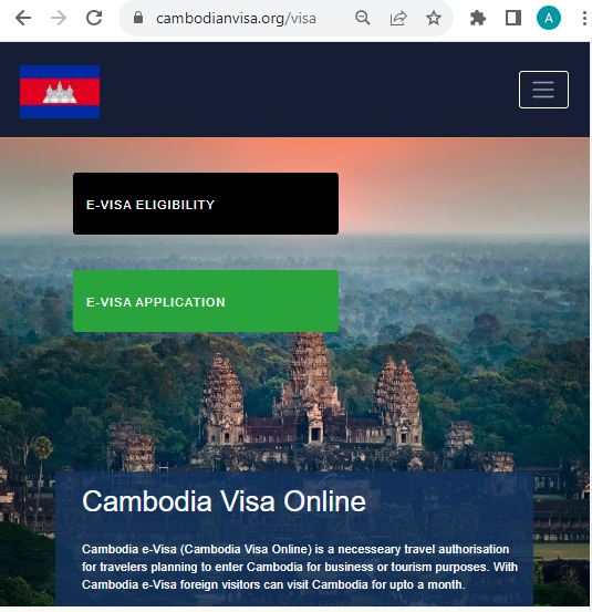 FOR HAWAII AND USA CITIZENS - CAMBODIA Easy and Simple Cambo